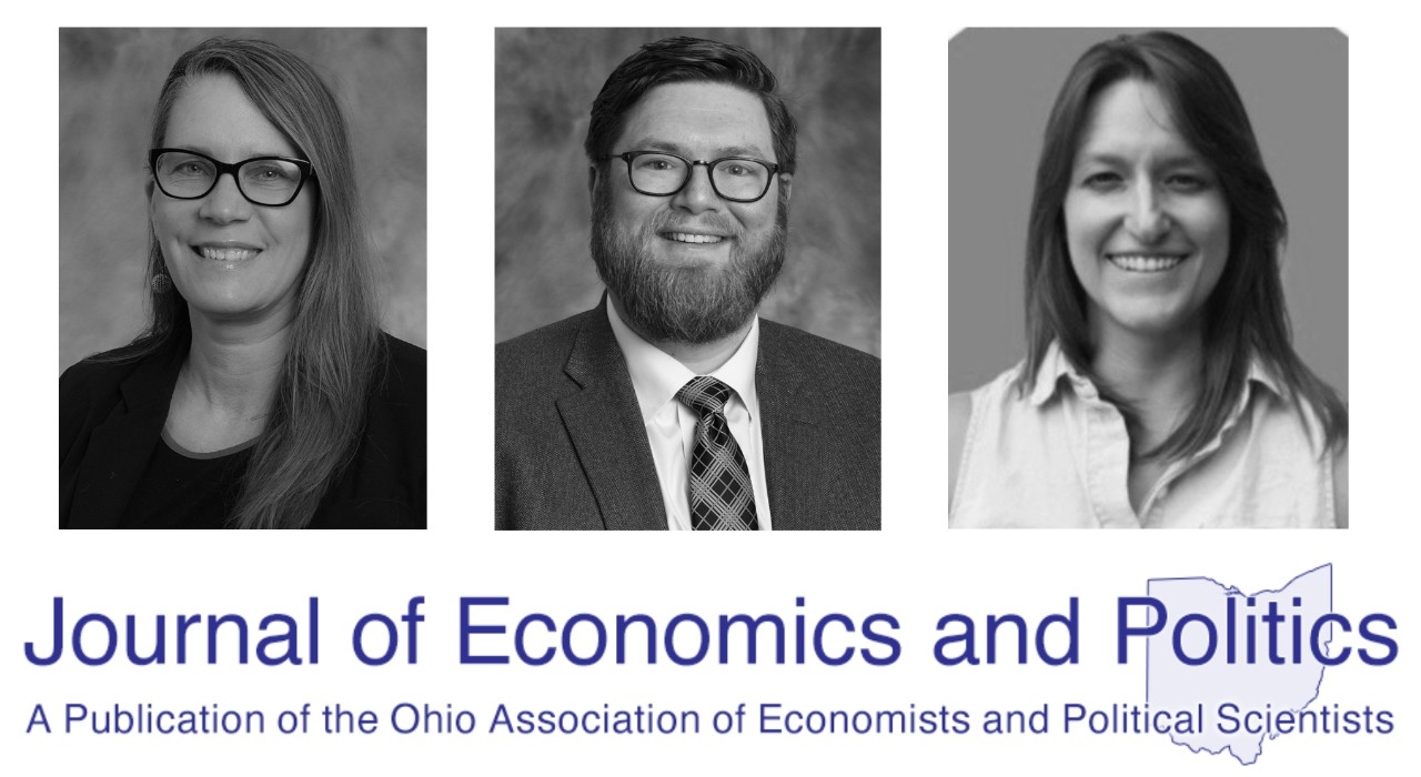 Head shots of Dr. Olberding, Dr. Wilson, and Stefanie Swiger 